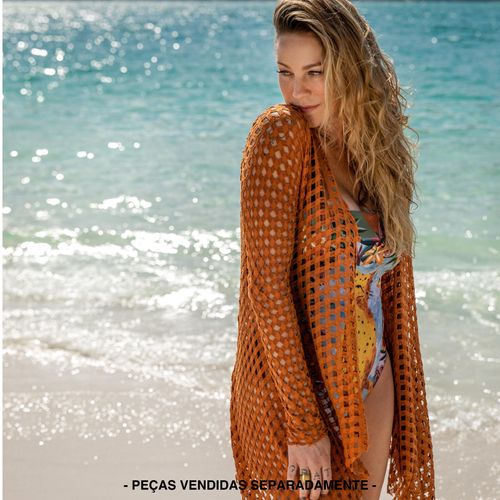 Cardigan Telado Manga Longa CS0400BQ